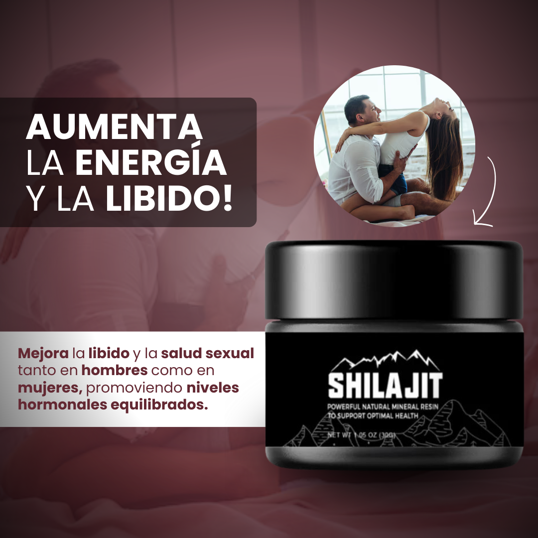 COMPRE com 50% DCTO - SHILAJIT IMPORTADO - RESINA PARA ENERGÍA Y VITALIDAD 125 ML