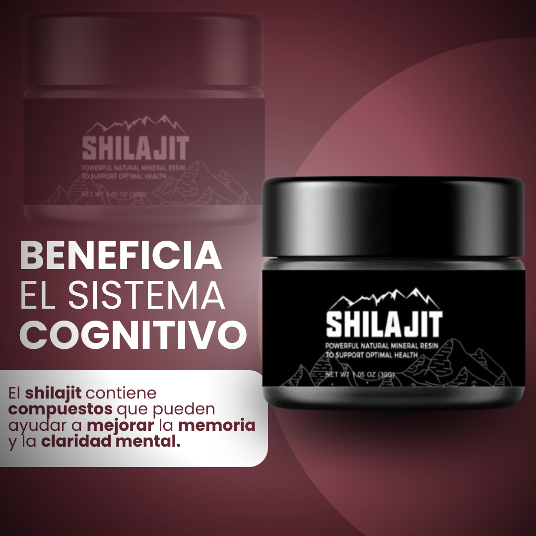 COMPRE com 50% DCTO - SHILAJIT IMPORTADO - RESINA PARA ENERGÍA Y VITALIDAD 125 ML