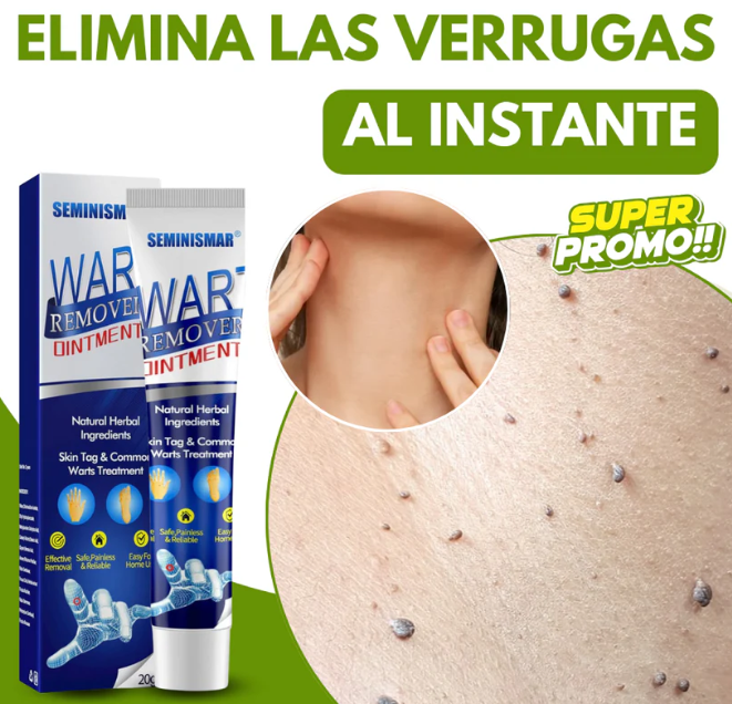 REMOVEDOR DE VERRUGAS/WART REMOVER✨ Elimina las verrugas y el acné (Compra 1 lleva 2 + Regalo Exclusivo 🎁)