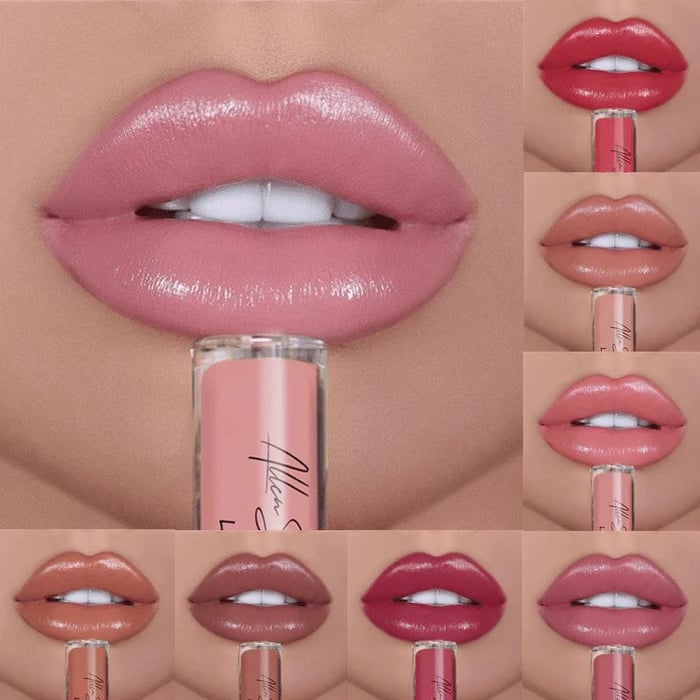 🔥Labial de textura en crema de 12 colores