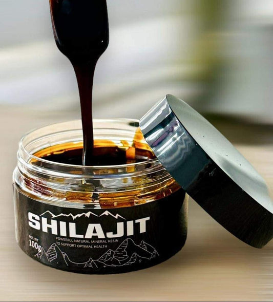 COMPRE com 50% DCTO - SHILAJIT IMPORTADO - RESINA PARA ENERGÍA Y VITALIDAD 125 ML