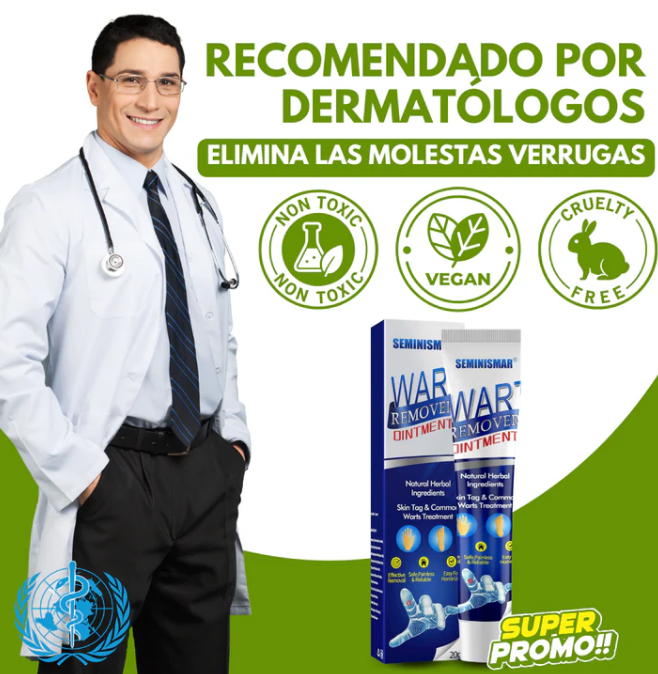 REMOVEDOR DE VERRUGAS/WART REMOVER✨ Elimina las verrugas y el acné (Compra 1 lleva 2  + Regalo Exclusivo 🎁)