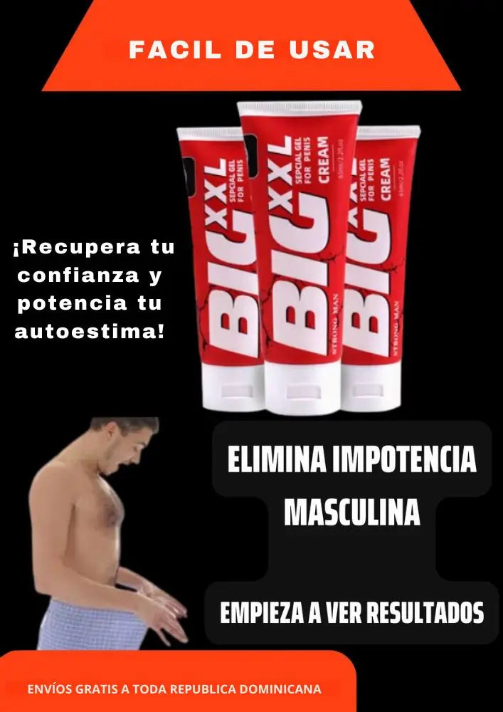 Crema agradamiento de pene Big XXL