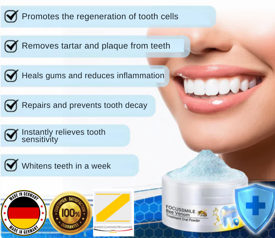 Tratamiento en polvo con veneno de abeja Fivfivgo™ para uso oral