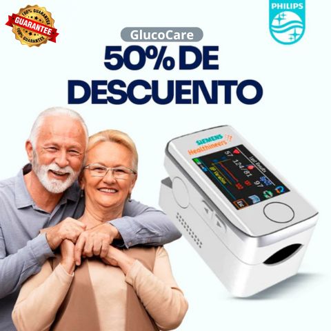 Glucomax™ Tu glucosa bajo control, sin dolor y con precisión [99,9% DE PRECISIÓN]